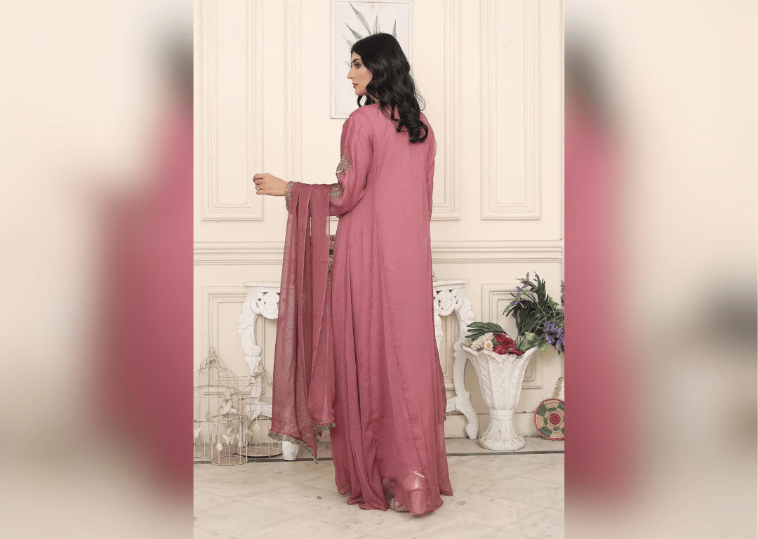 Petals Perfection - 3 piece Chiffon