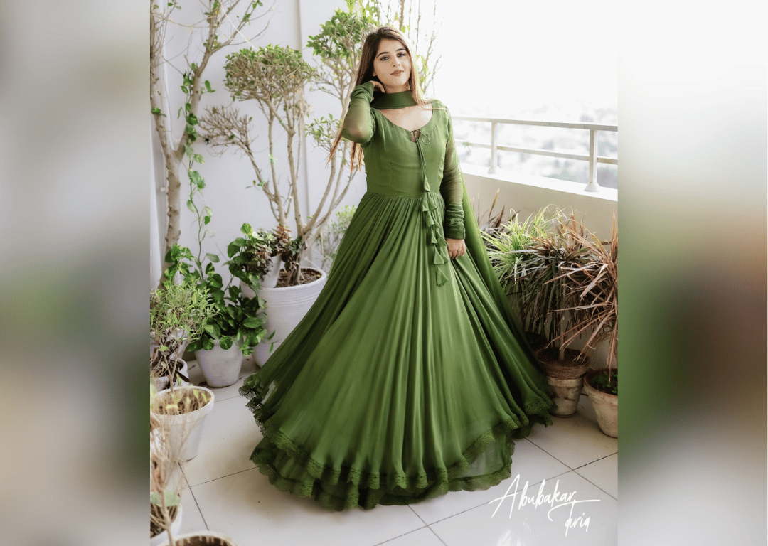 Anarkali green 01