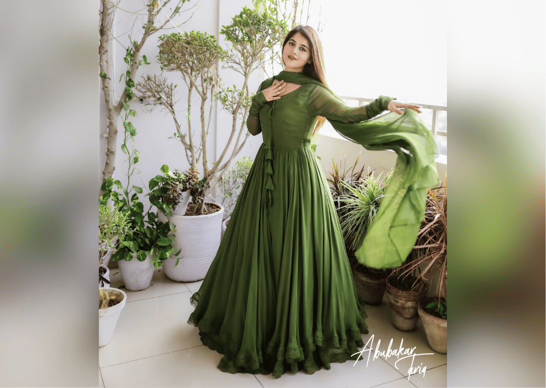 Anarkali green 01